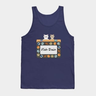 Fish Train Tank Top